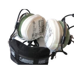Aviation headset earcups...